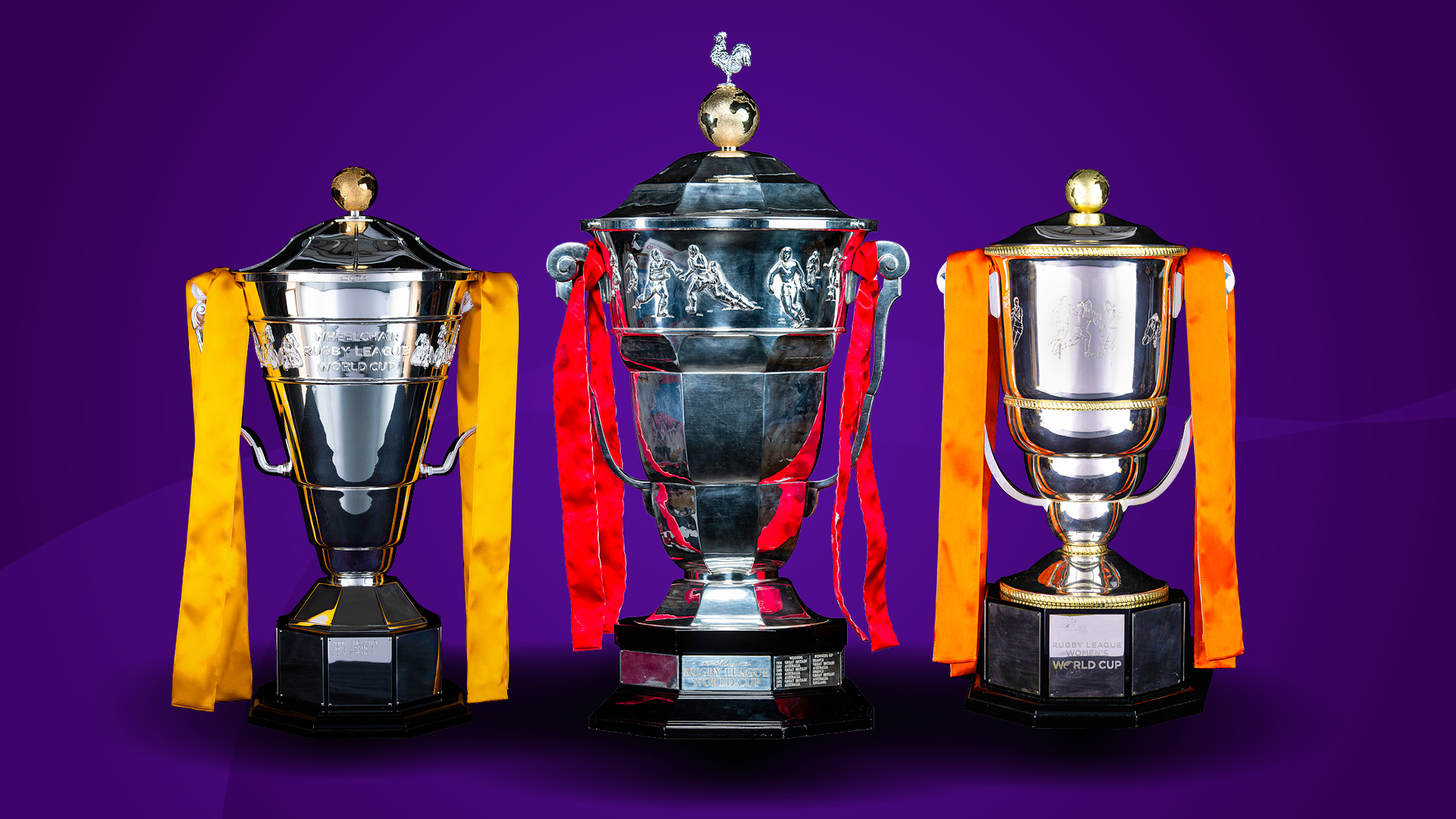 Rugby League World Cup 2021 Trophies