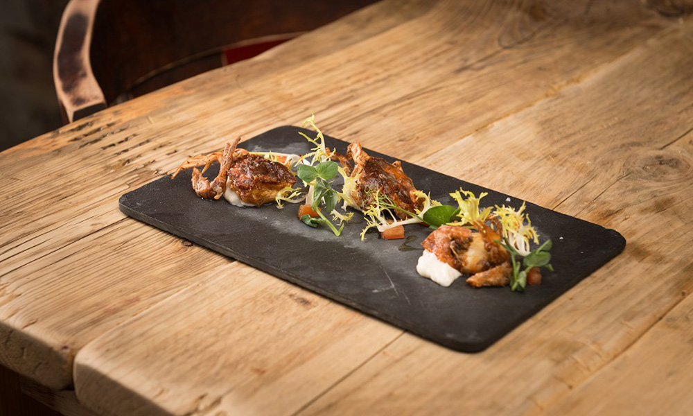 La Casita plate of food