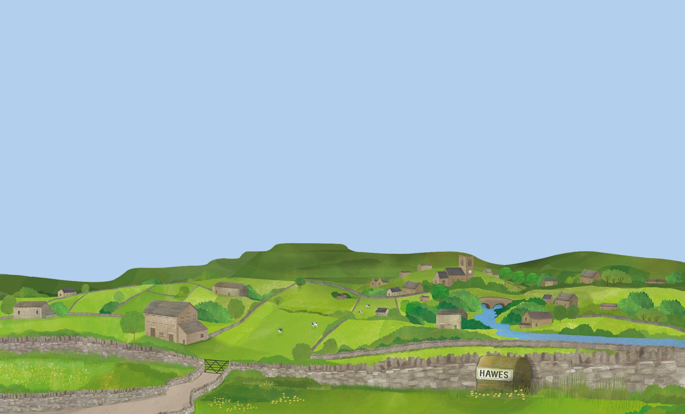 Wensleydale village