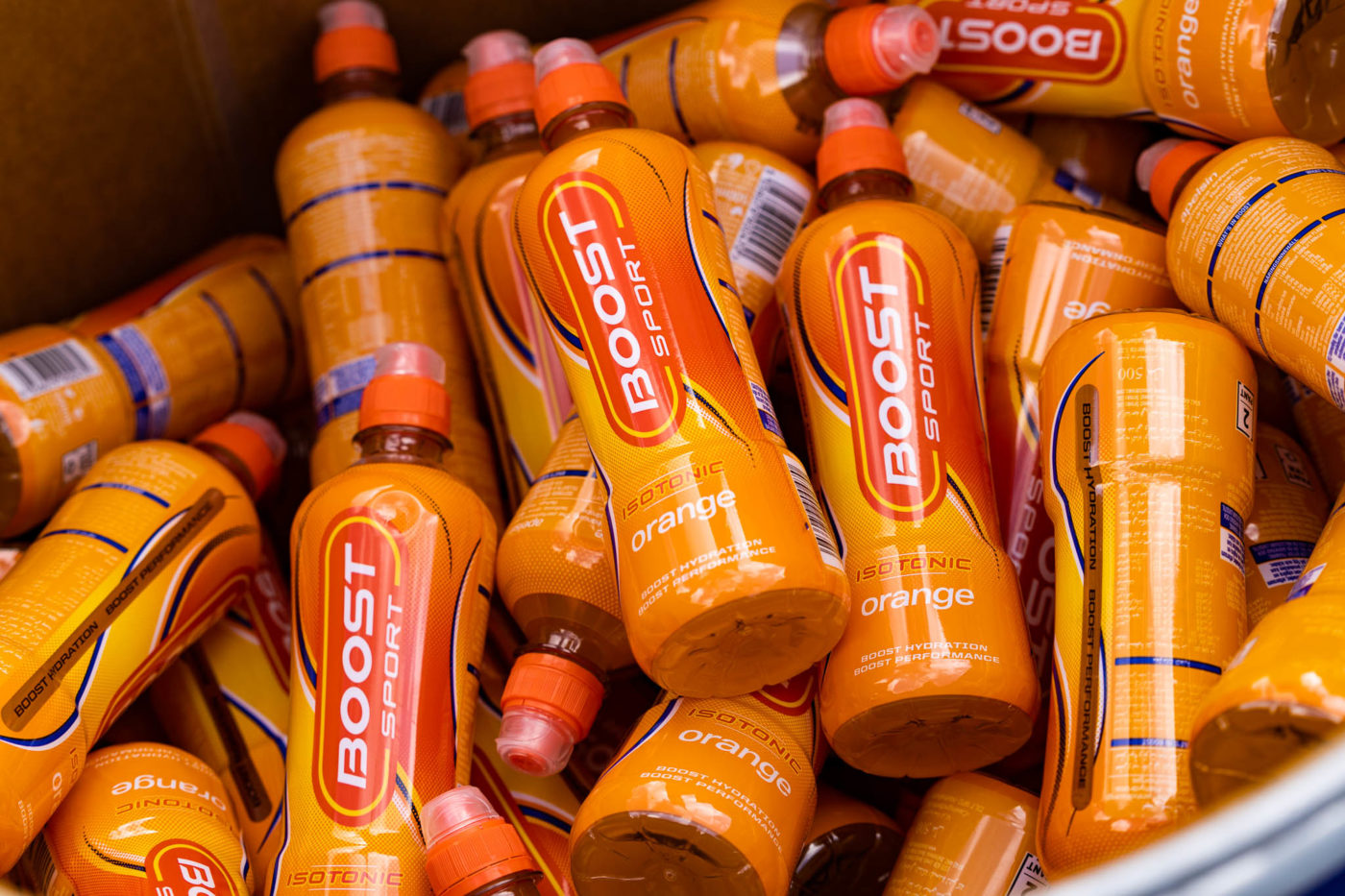 Boost bottle samples