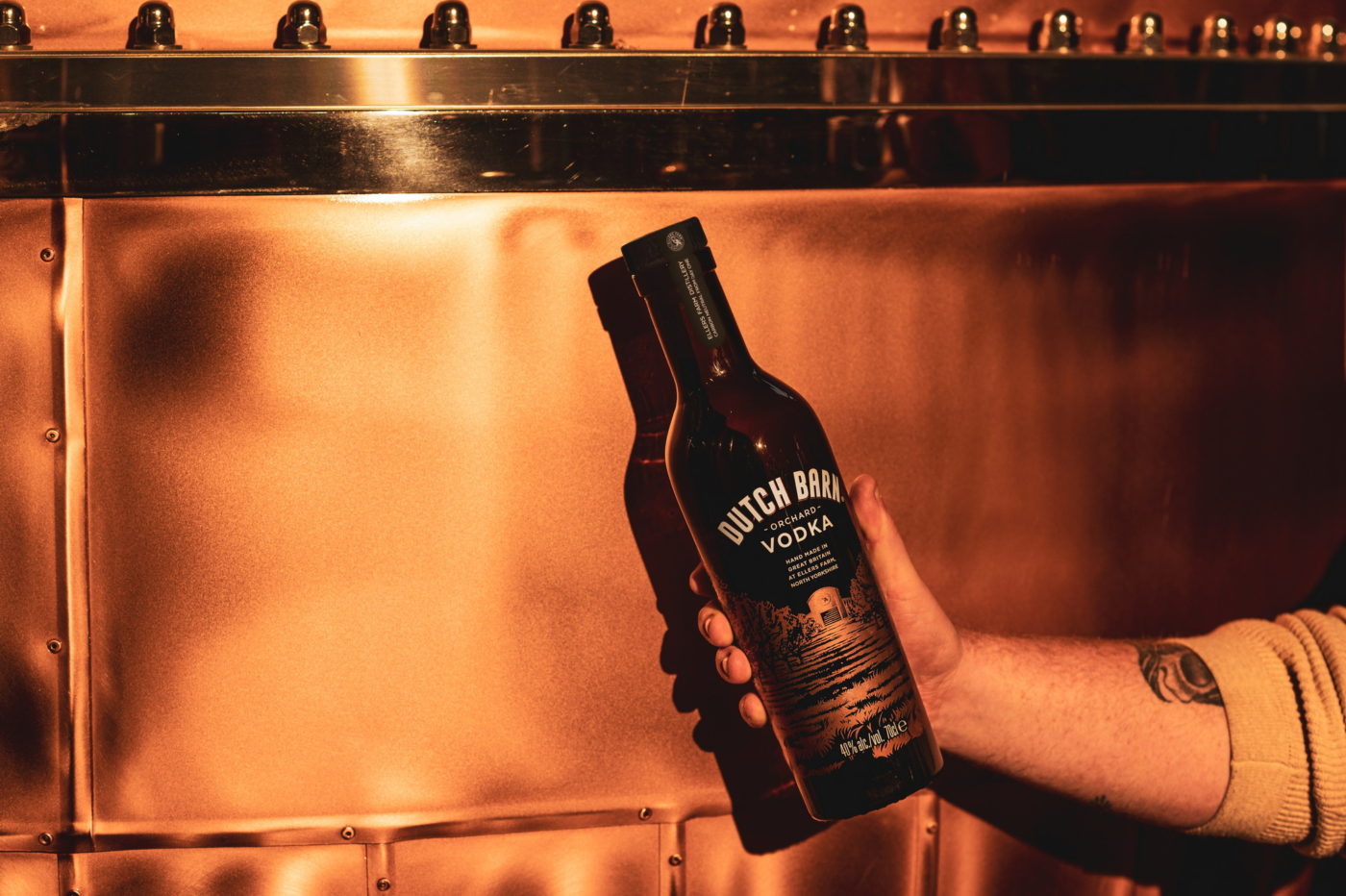 Dutch Barn Vodka bottle