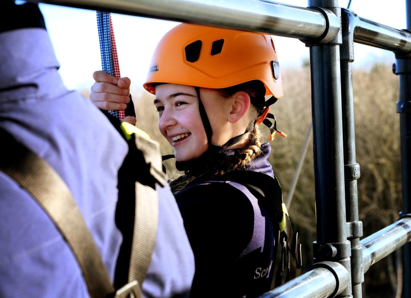 North Yorkshire Waterpark zipline