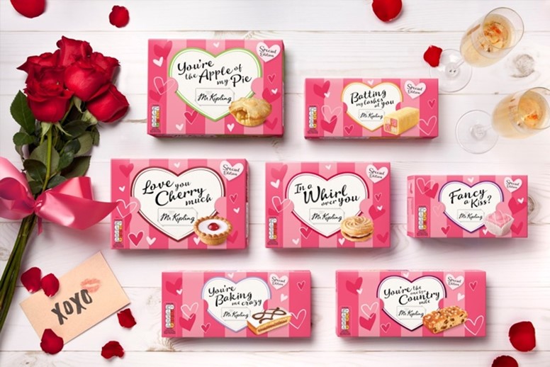 Mr Kipling packaging