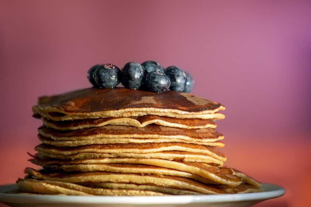 stack of pancakes