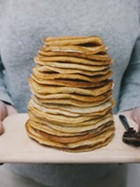 stack of pancakes