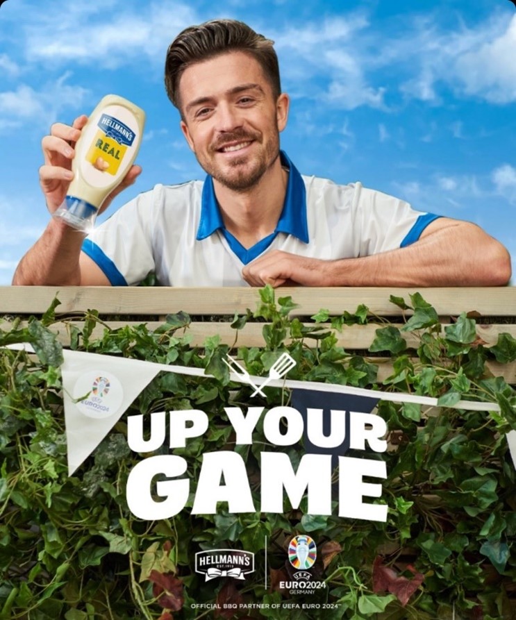 Jack Grealish Hellmans ad