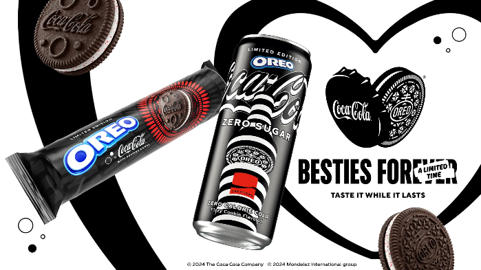 Oreo x Coca Cola Can, and Coca Cola Oreo packaging